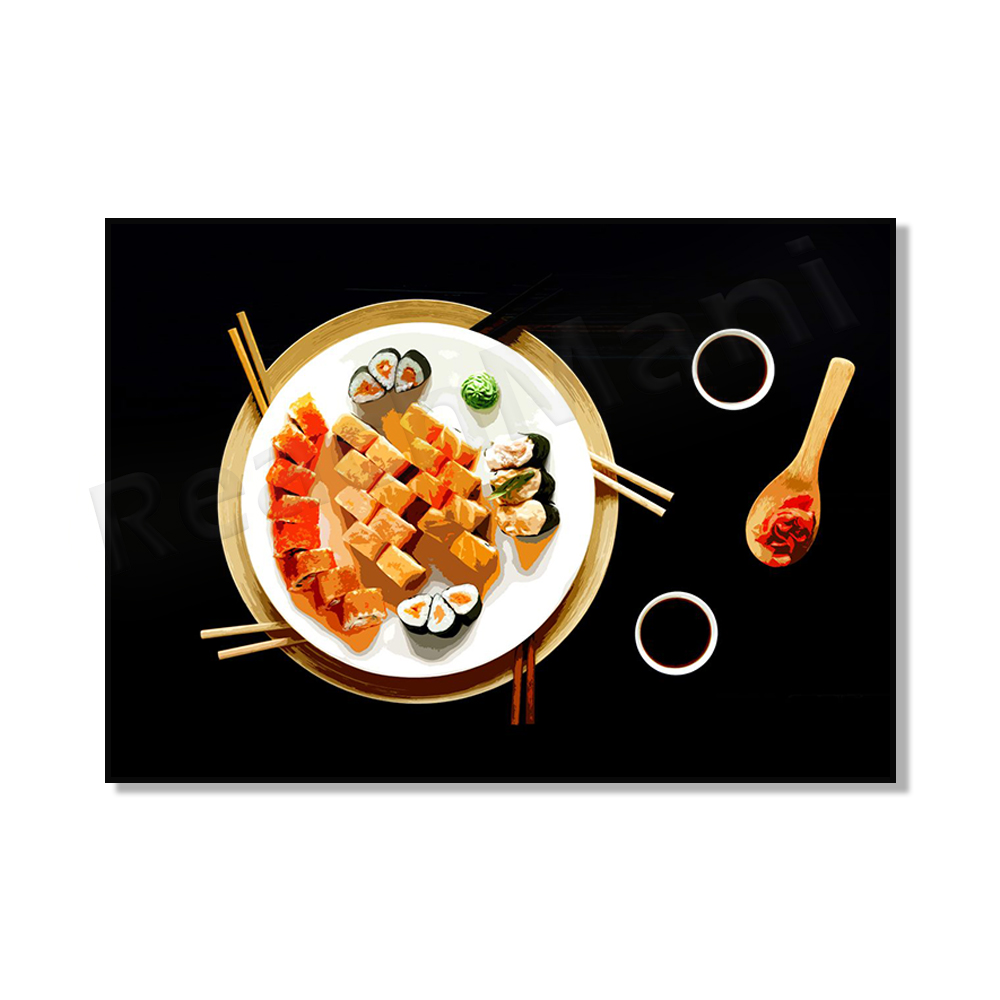 Japanese-style Wall Decoration - Japanese Food Lifestyle recension och pris
