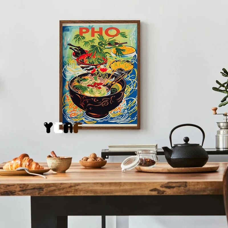 Vintage Japanese Food Poster C - Japanese Food Lifestyle recension och pris