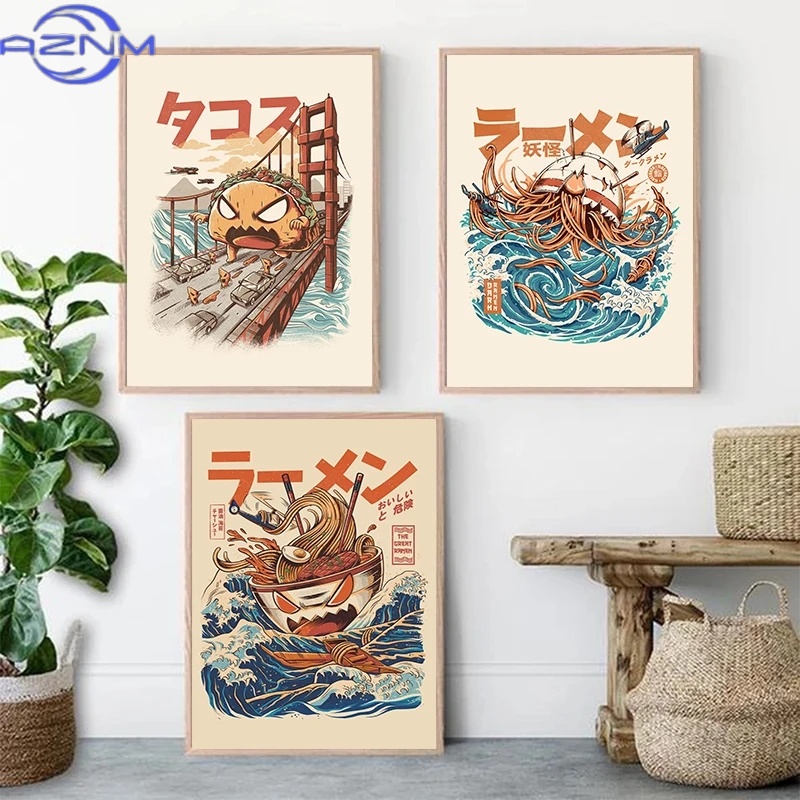 AZNM Japanese Kaijus Food Sush - Japanese Food Lifestyle recension och pris