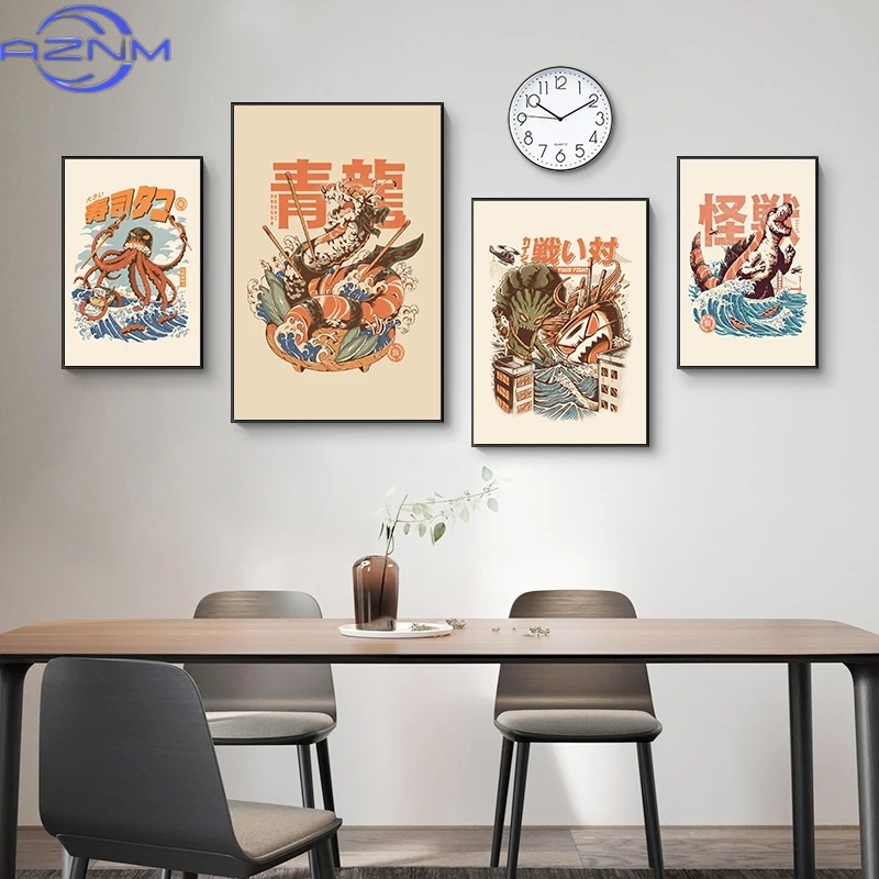 AZNM Japanese Kaijus Food Sush - Japanese Food Lifestyle recension och pris